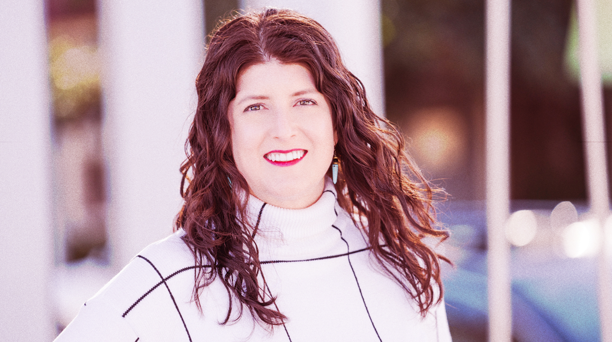 Photo portrait of Elizabeth Michael, the executive director of SoMa 501.